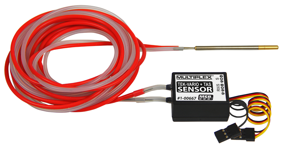 Multiplex TEK-Vario u.TAS(TrueAirspeed)Sensor