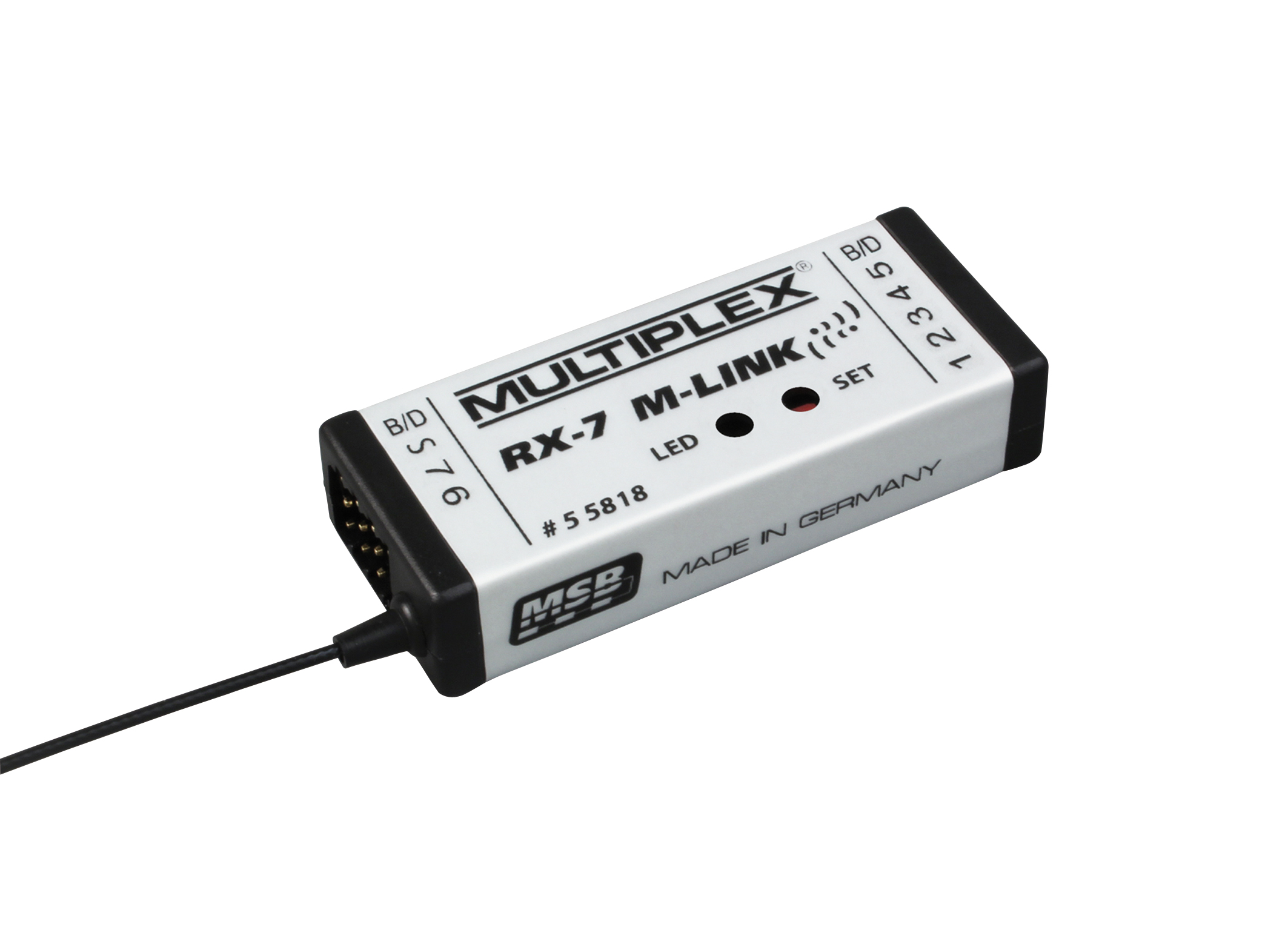 Multiplex Empfänger RX-7 M-LINK 2,4 GHz